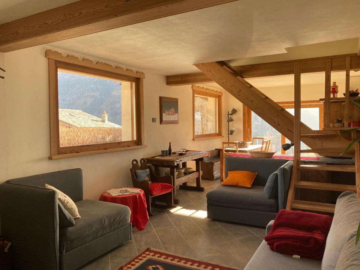Chalet Gorret Torgnon Exterior foto